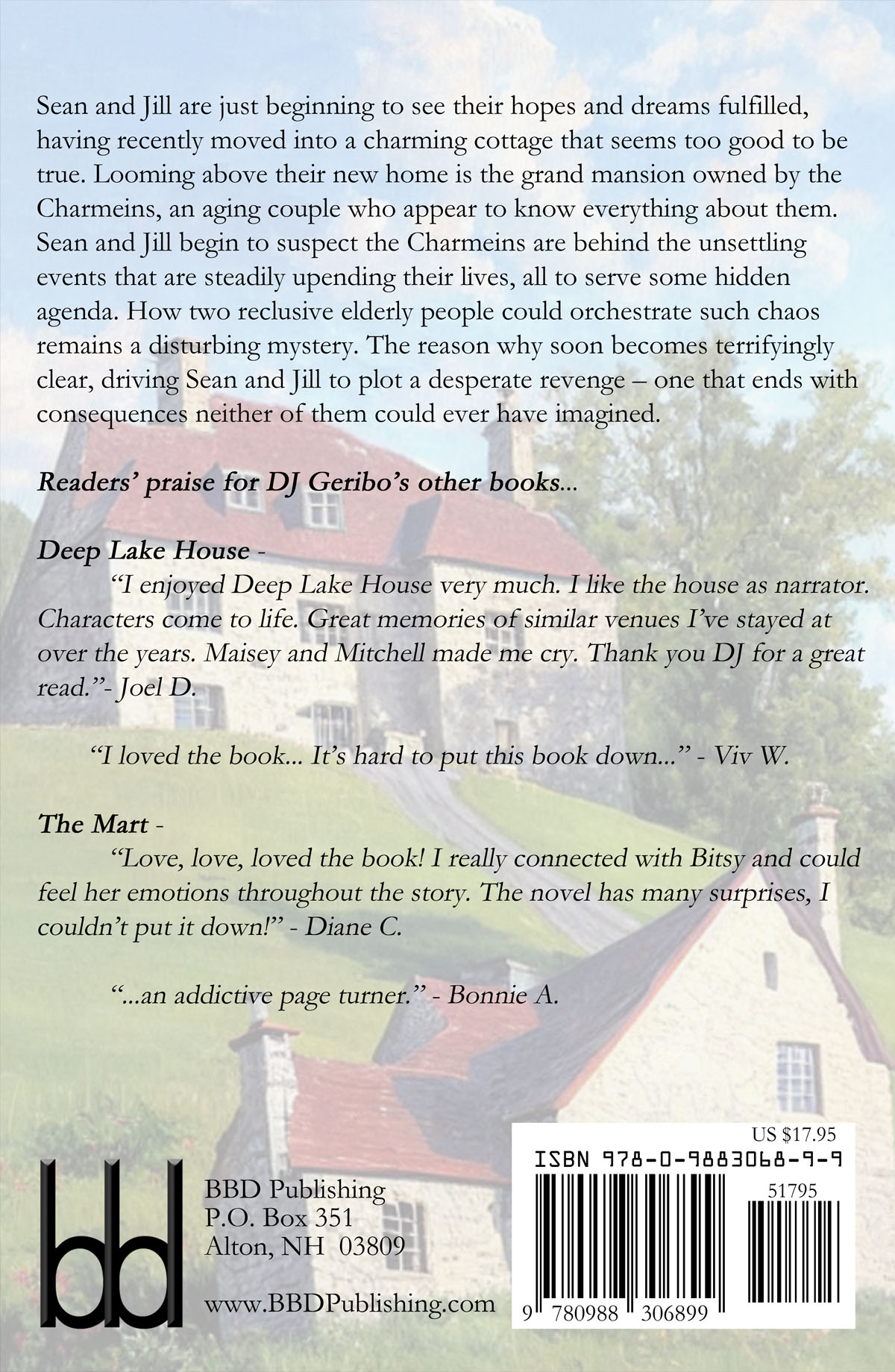 Deep Lake House by DJ Geribo back cover