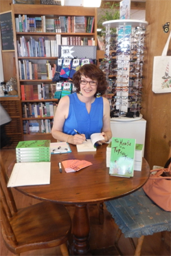 author-dj-geribo-at-first-book-signing